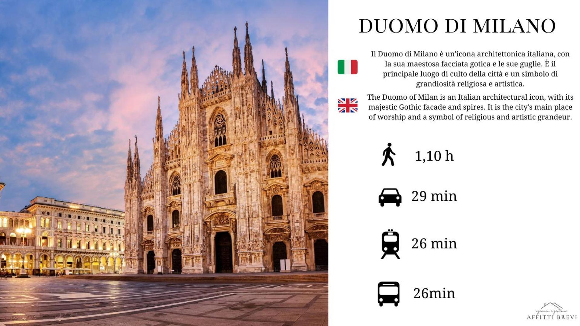 מילאנו Sunny San Siro Stadio Apartment מראה חיצוני תמונה